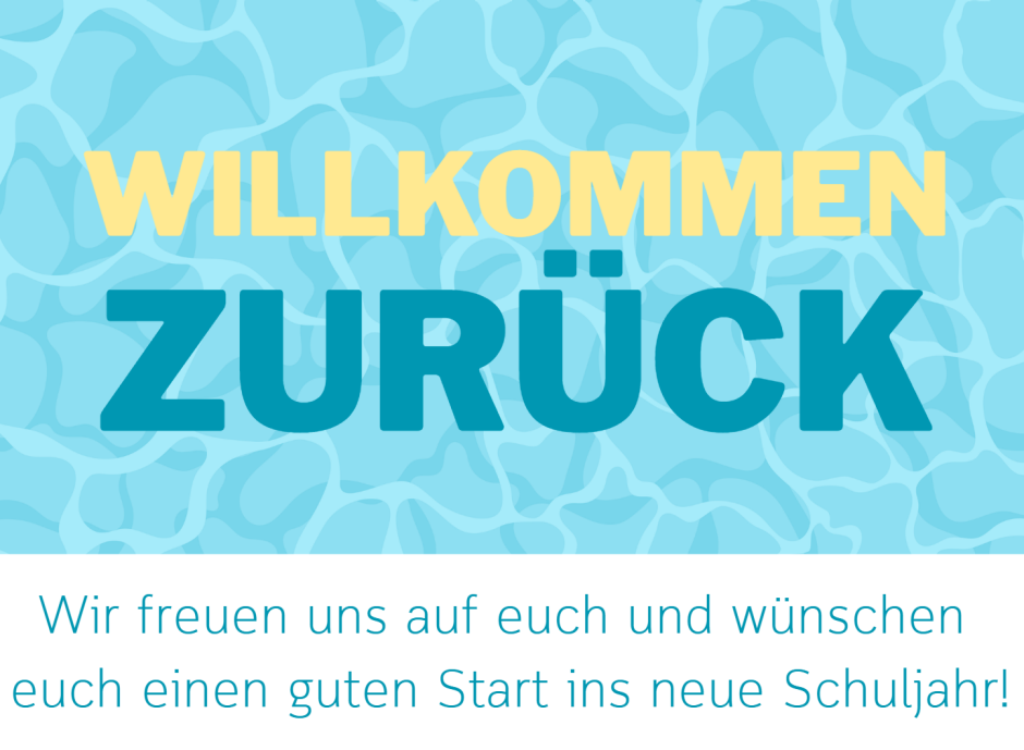 Herzlich willkommen zur&uuml;ck